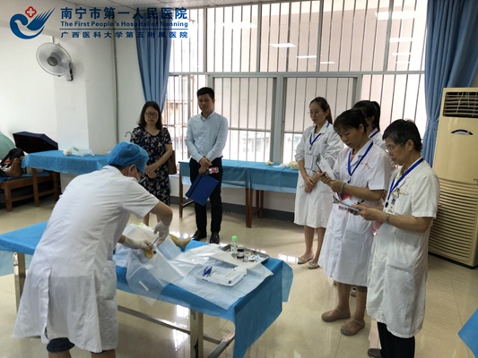 我院圆满完成广西医科大学2018届临床医学专业毕业生临床技能考试工作