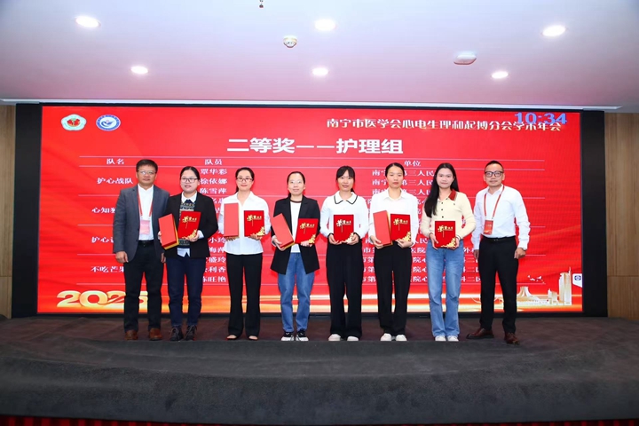 我院心血管内科与胸心血管外科联队斩获“邕城杯”心电大赛多项大奖