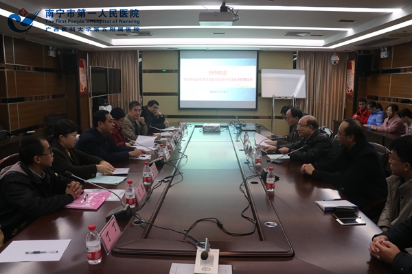 广西医科大学研究生学院到我院检查临床医学硕士研究生培养工作