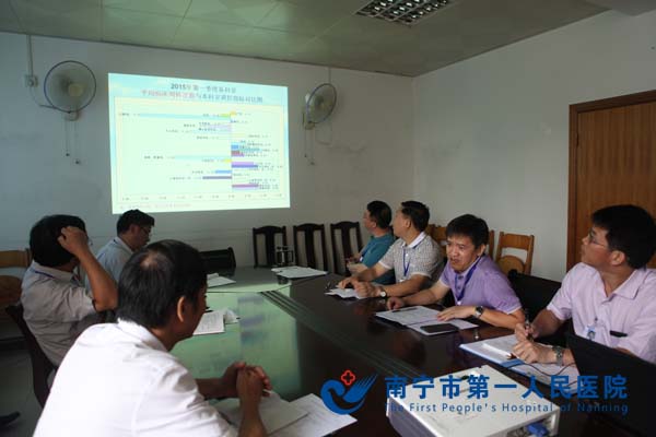 我院召开2015年第一季度医院质量与安全管理委员会会议