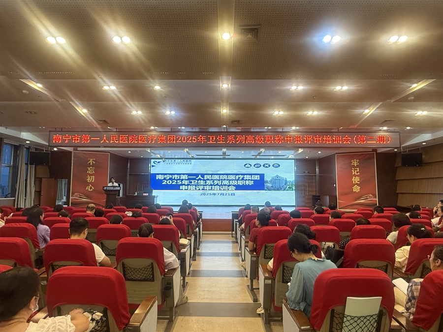 南宁市第一人民医院医疗集团2025年卫生系列高级职称申报评审专题培训（第二期）圆满落幕