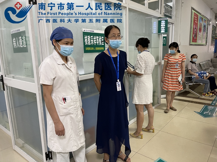 市一医院埌东医院：开展“双创”督导自查工作