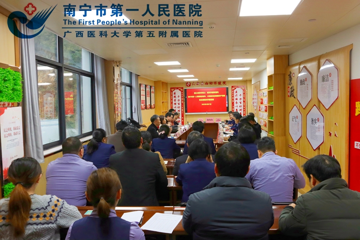 党建引领聚合力 智慧医疗惠民生：南宁市第一人民医院与大新县妇幼保健院开启党建加远程医疗新篇章