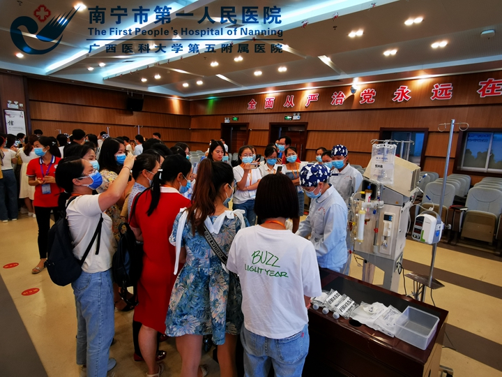 南宁市第一人民医院重症医学科成功举办CRRT 护理专场实操班