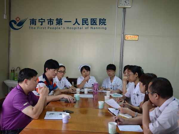 院领导到埌东分院指导工作