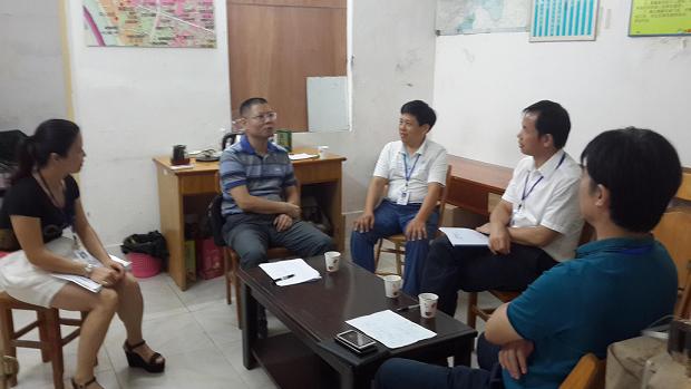 自治区卫计委检查组到投诉办进行“安全生产”专项工作检查