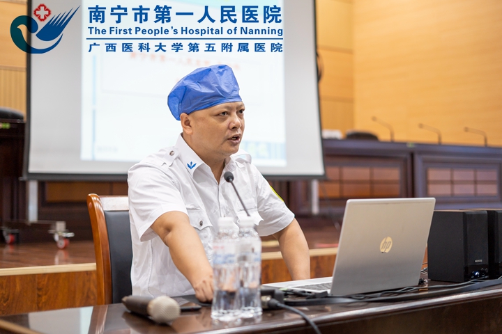 埌东医院到广西电力设计院开展应急救护技能实操培训