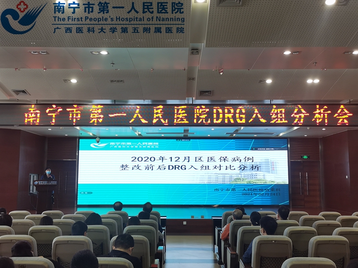 我院相关科室召开DRG入组分析会议