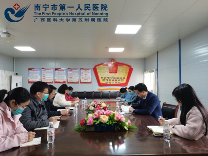 南宁市第一人民医院医疗集团医疗管理中心到成员单位伶俐镇卫生院指导工作