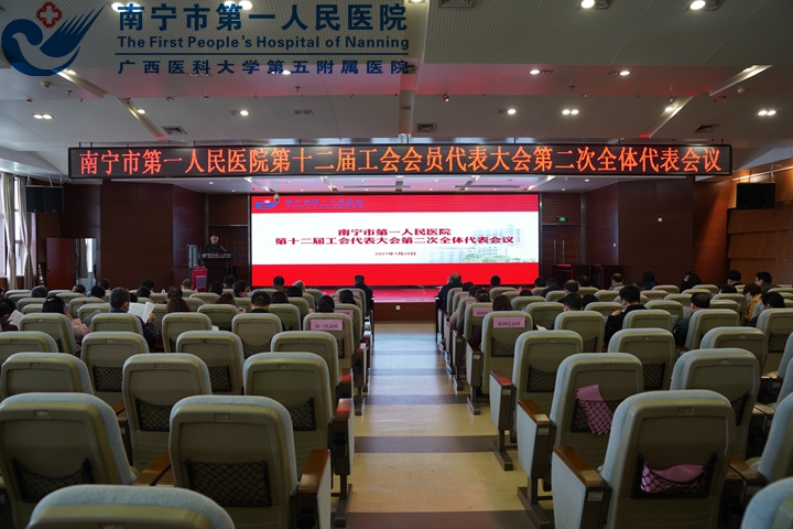 我院顺利召开第十二届工会会员代表大会第二次全体代表会议