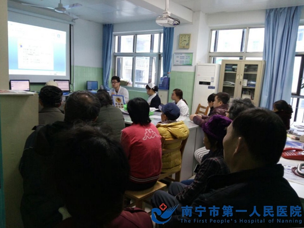 我院肾内科肾友课堂获好评