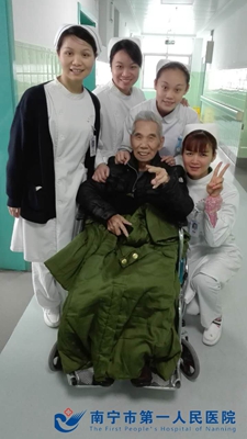 90岁高龄患者PCI术后痊愈出院