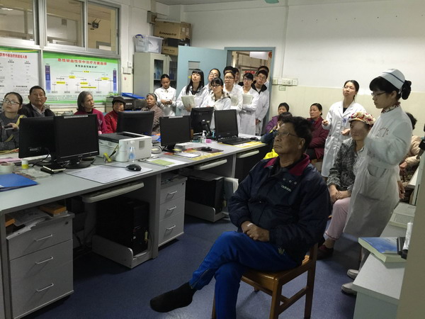 神内二区开展健康小讲课：关注高血脂