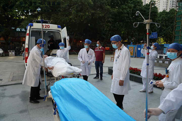 我院开展2020年突发群体性食物中毒救治应急演练