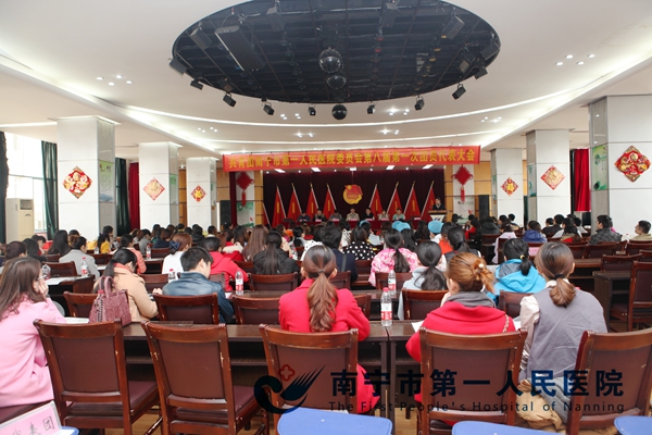 共青团南宁市第一人民医院委员会第八届第一次团员代表大会胜利召开