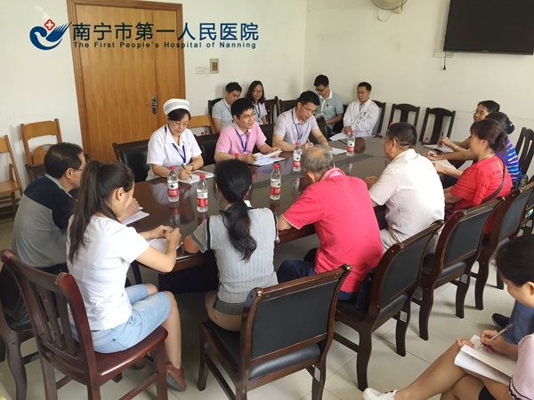 南宁仁普耳鼻喉医院到我院学习交流职业校验经验