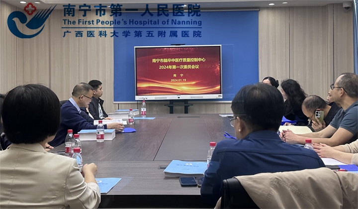 乘风破浪 继往开来 南宁市脑卒中医疗质量控制中心召开2024年第一次委员会议