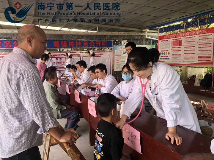 市一医院多个党支部联合开展 “支部共建 健康乡村”主题党日活动