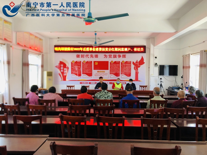 上林县明亮镇塘隆村“巩固脱贫促振兴 消费扶贫显担当”