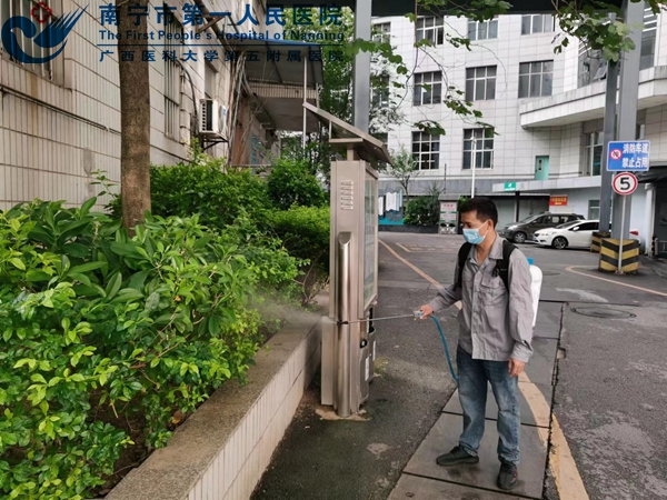 我院总务科组织开展秋季集中除“四害”专项行动