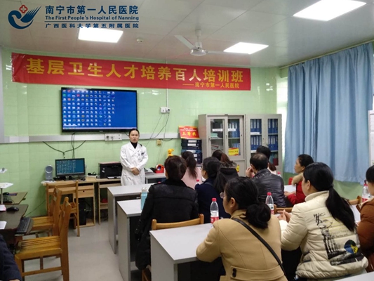 我院超声科第二期“基层卫生人才培养百人培训班”圆满结束