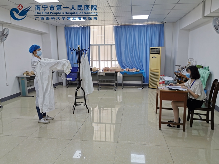 我院完成青秀区、兴宁区2020年住院医师规范化培训临床实践能力结业考核工作