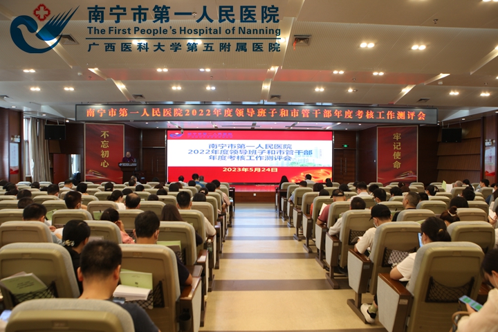 市一医院：顺利完成2022年度领导班子和市管干部年度考核测评工作