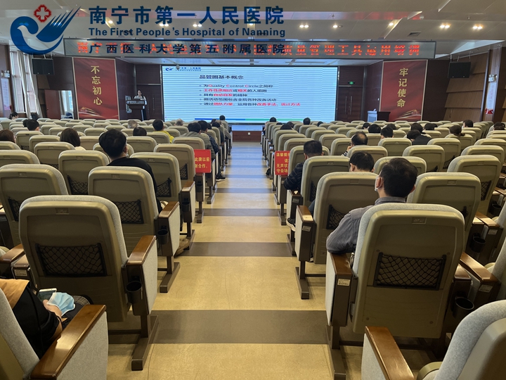 我院开展2023年度 医疗质量管理工具运用专题培训