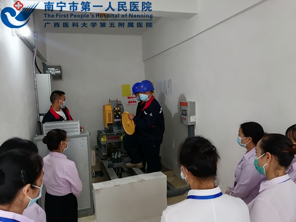 我院组织开展电梯安全应急救援演练活动