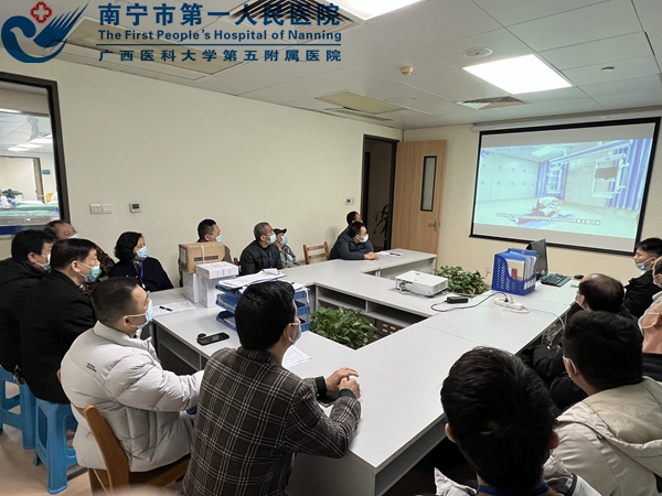 人学急救 急救为人人--我院总务科组织开展心肺复苏技能培训